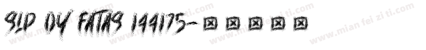 SLp Oy Fatas 144175字体转换